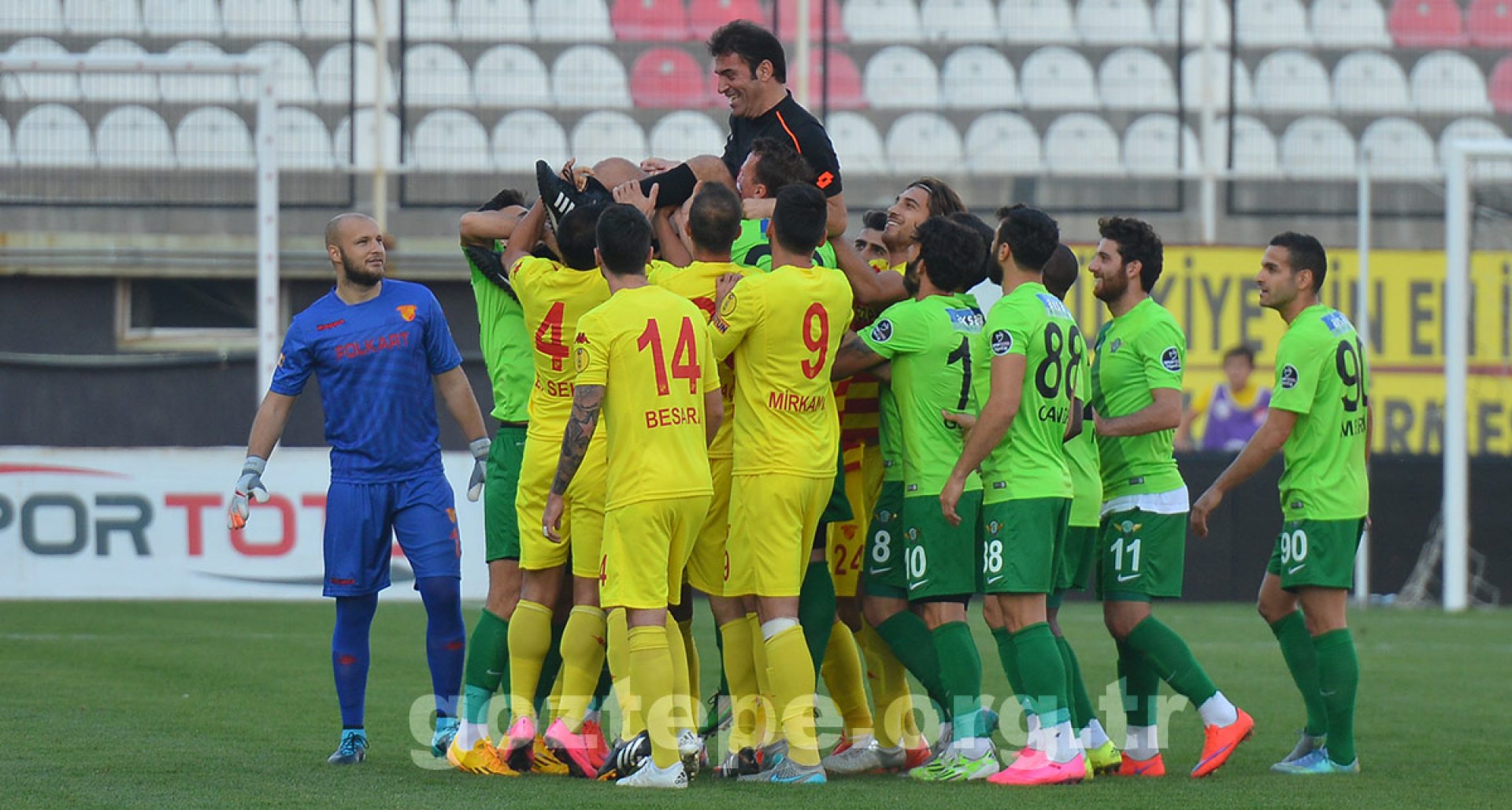 Akhisar Belediyespor 1-3 Göztepe